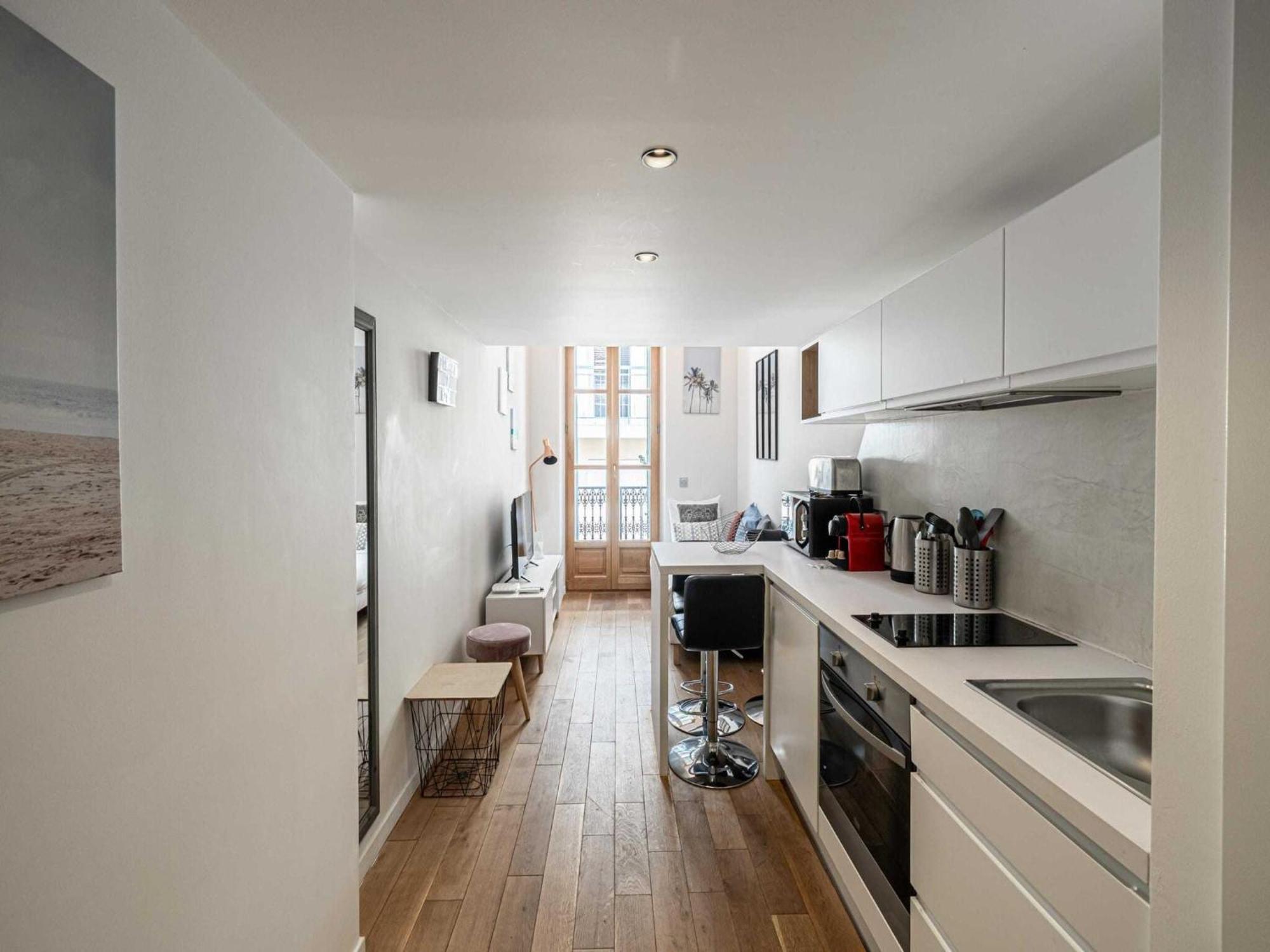 Bright Duplex-cannes Centre -mobility Lease Appartement